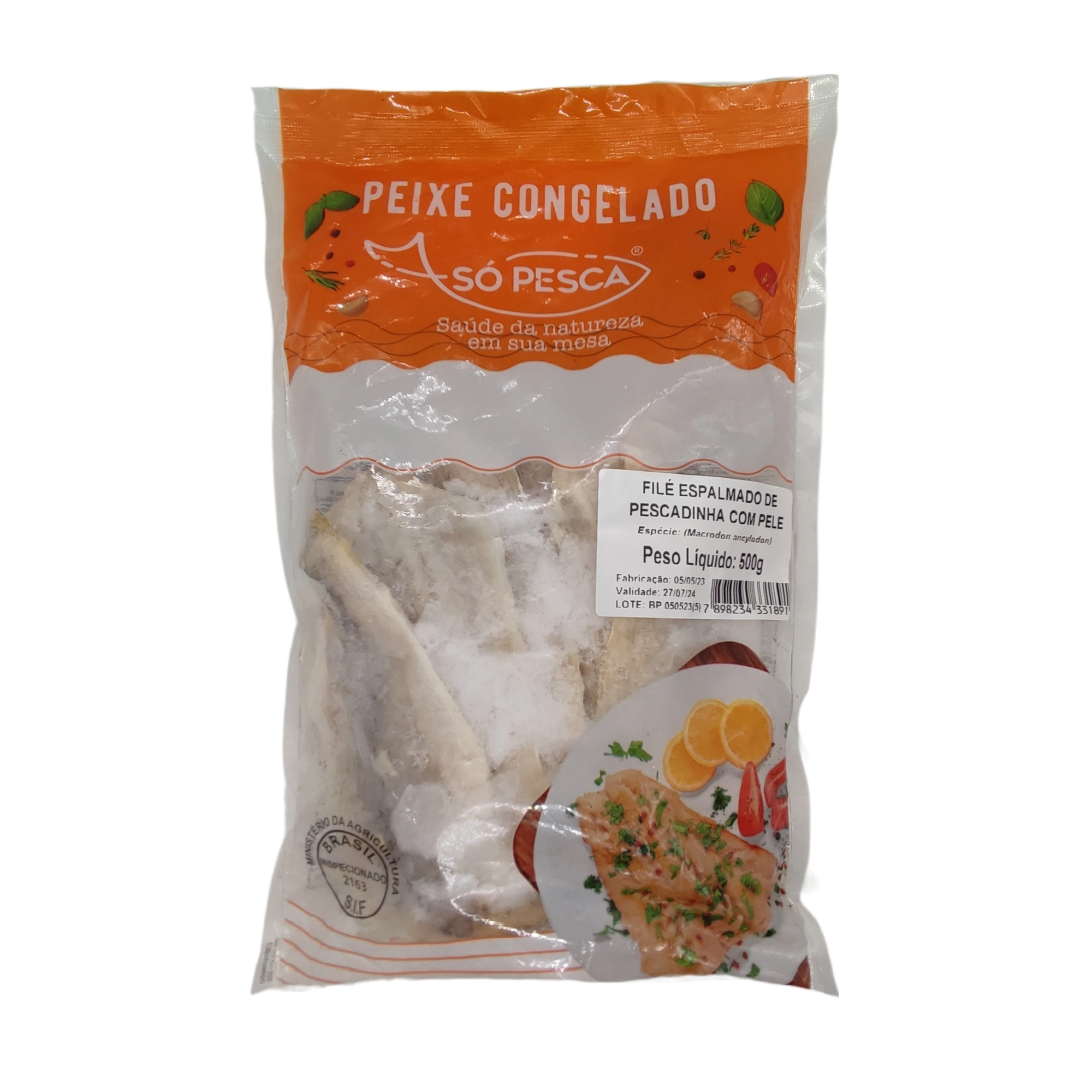 Pescada So Pesca Espalmada 500g