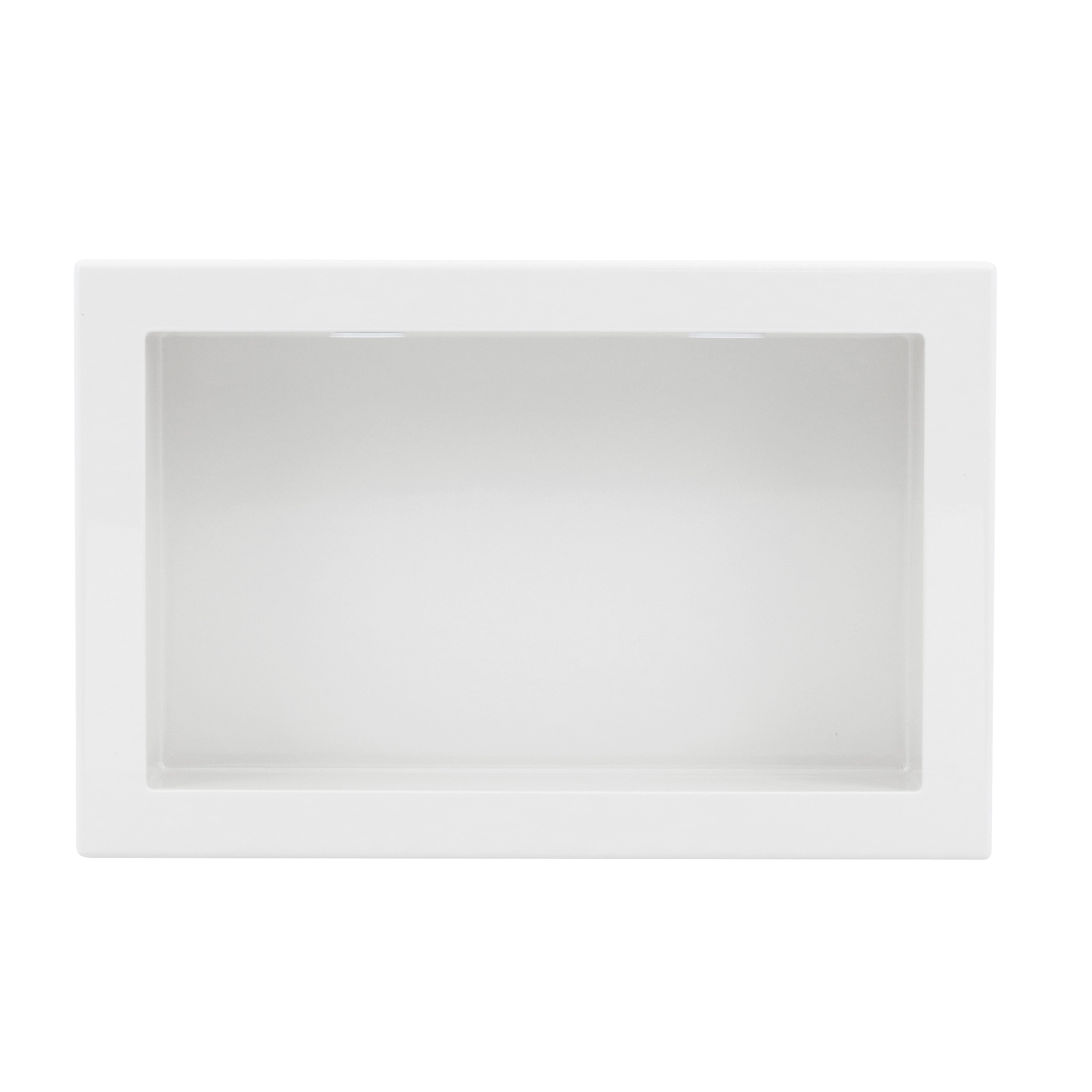 Nicho para Banheiro com Iluminação N006 Branco 30x50x11cm Líder