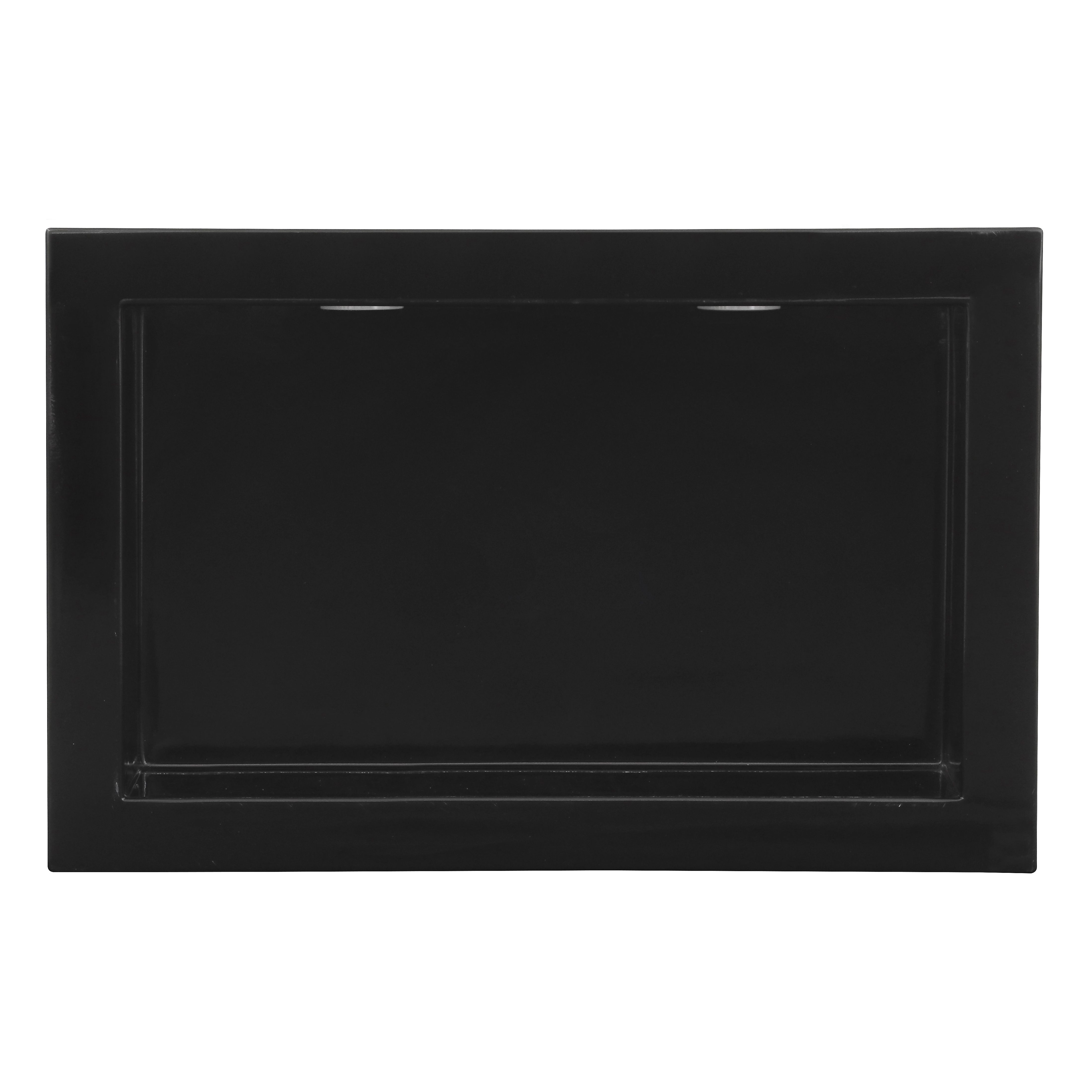 Nicho para Banheiro com Iluminação N06 Preto 37,5x57x11cm Líder