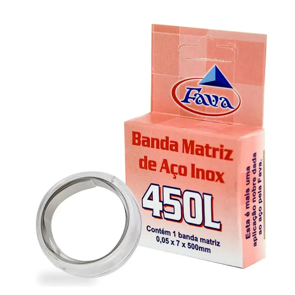 Fita Banda Matriz Metálica - Fava - 25.8078