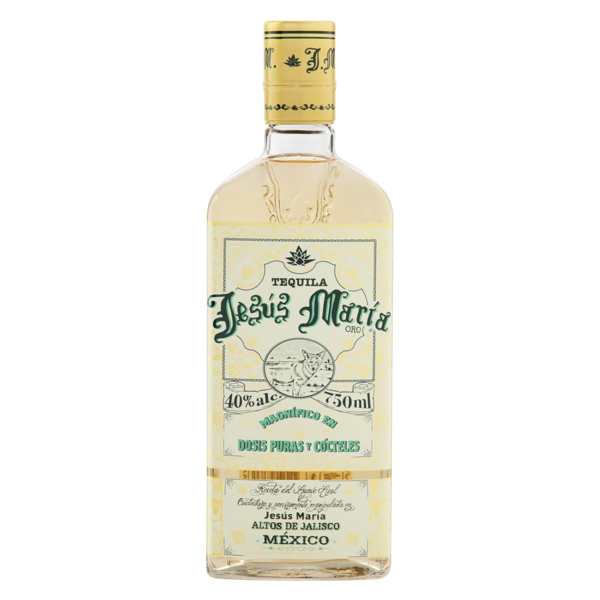 Tequila Oro Jesús María Garrafa 750ml