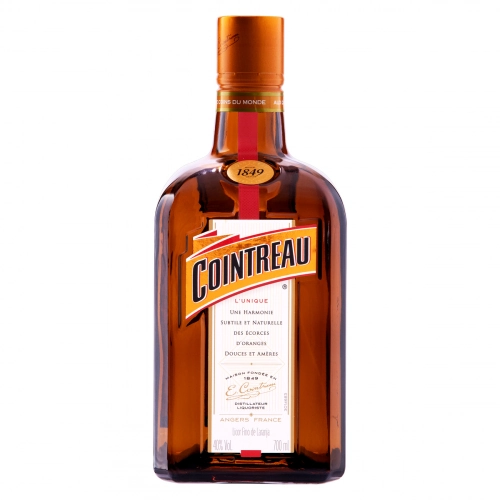 Kit Licor Cointreau 700ml c/ 1 taça