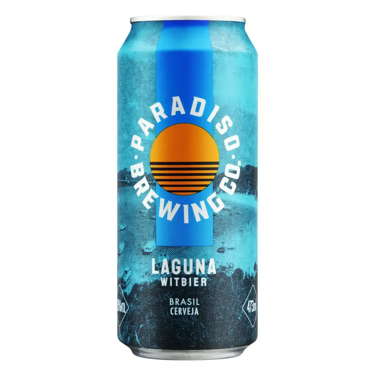 Cerveja Witbier Laguna Paradiso Brewing Co. Lata 473ml