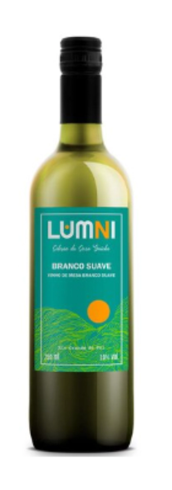 Vinho Brasileiro Branco Suave Lumni Niagara Serra Gaúcha Garrafa 750ml