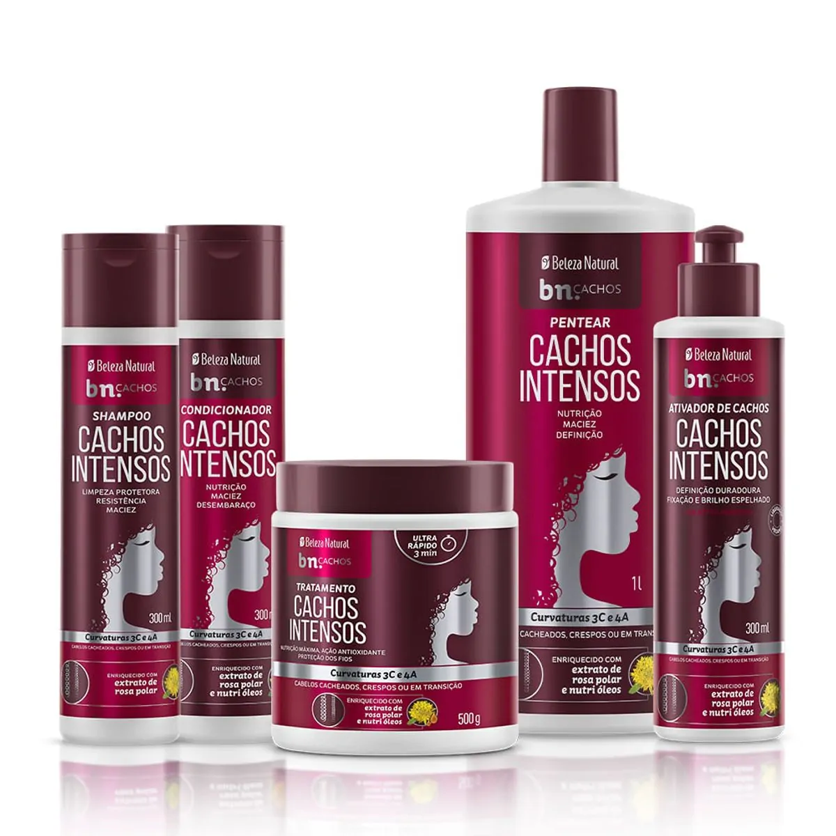 Shampoo Beleza Natural Cachos Intensos 350ml