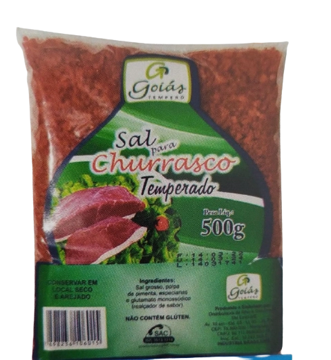 Sal Goias Tempero 500g Churrasco Temp