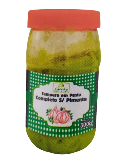 Tempero Goias Tempero 300g Pasta Comp S/pimenta