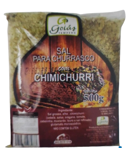 Sal Goias Tempero 500g Churrasco Chimichurri