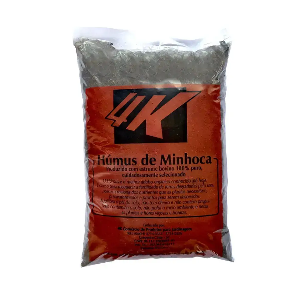 Humus De Minhoca 2 Kg