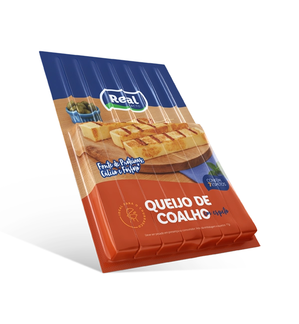 Queijo Coalho Real Espeto Pacote 10 X 500 G Unica