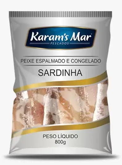 Pas Sardinha Espalmada Karams 800g Cong