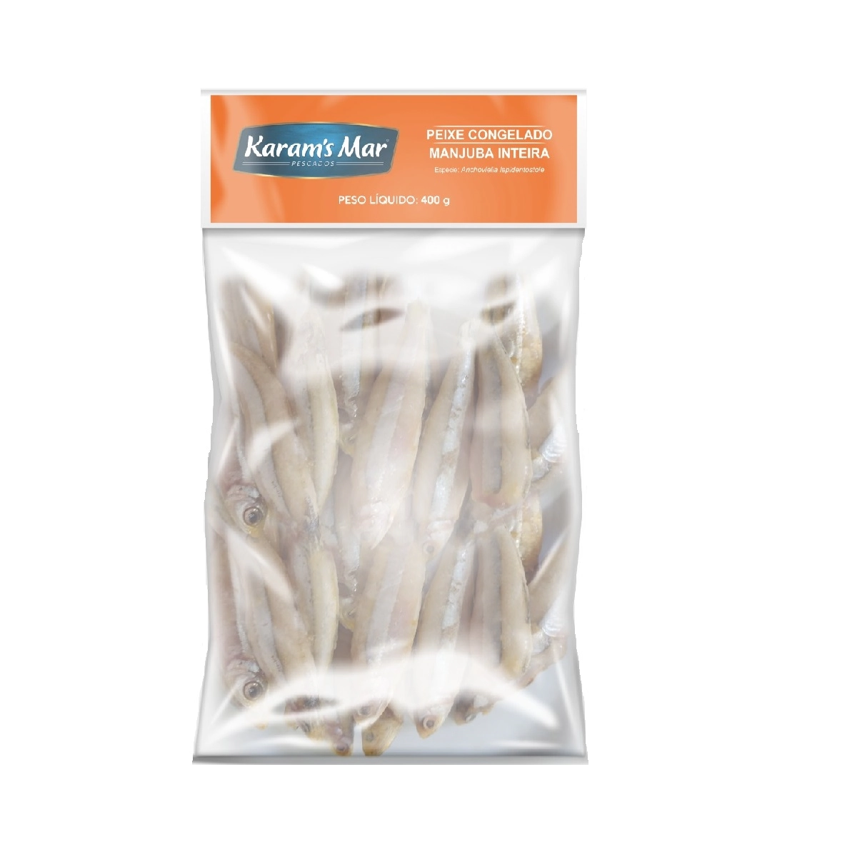 Peixe Manjuba Inteira Cong 400g