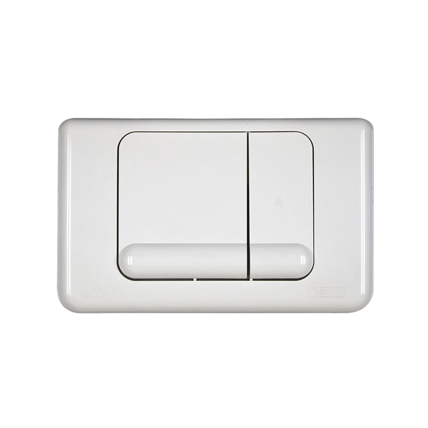 Acabamento para Válvula de Descarga Branco Ecoline Montana