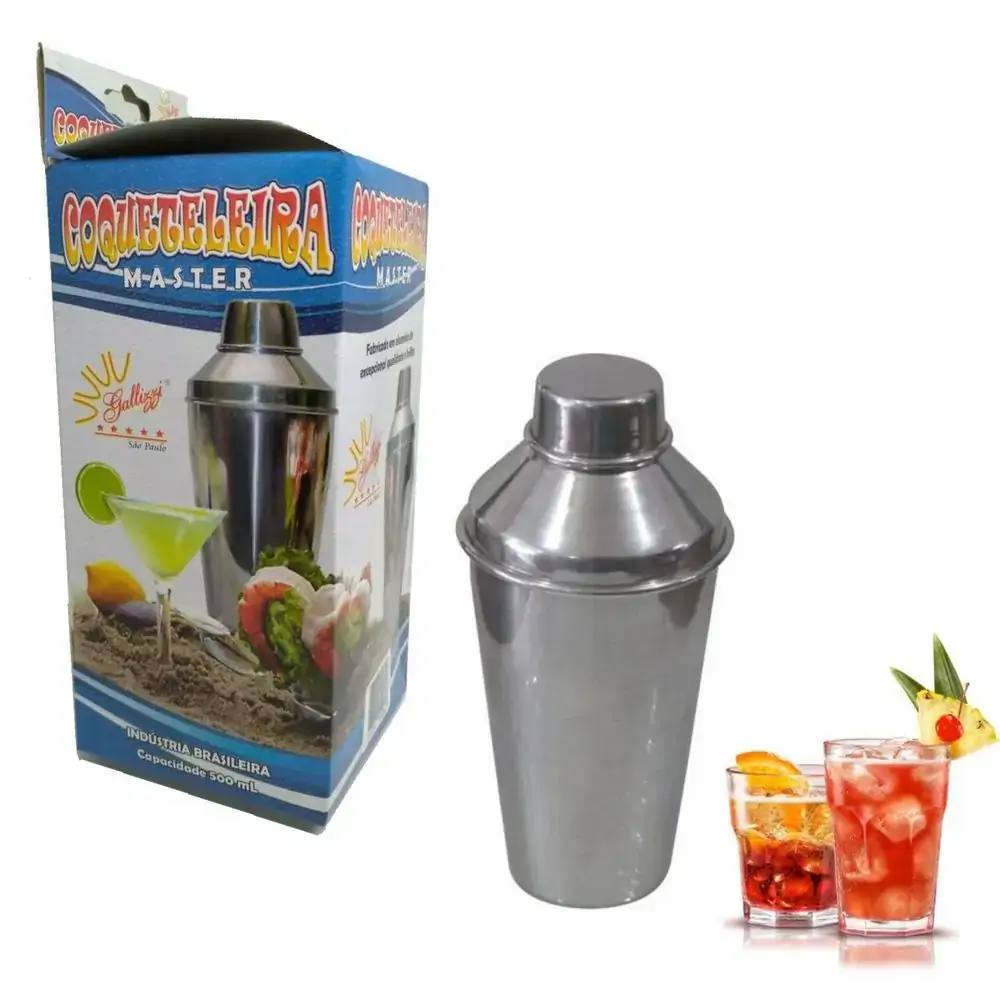 Coqueteleira Plast Form Aluminio Gde