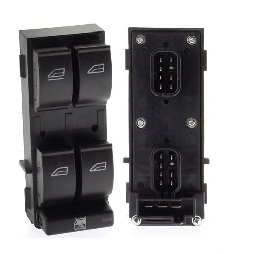 Botão do Vidro Elétrico FORD ECOSPORT/RANGER Lado Esquerdo Quadruplo - DIRETEC DTC2285