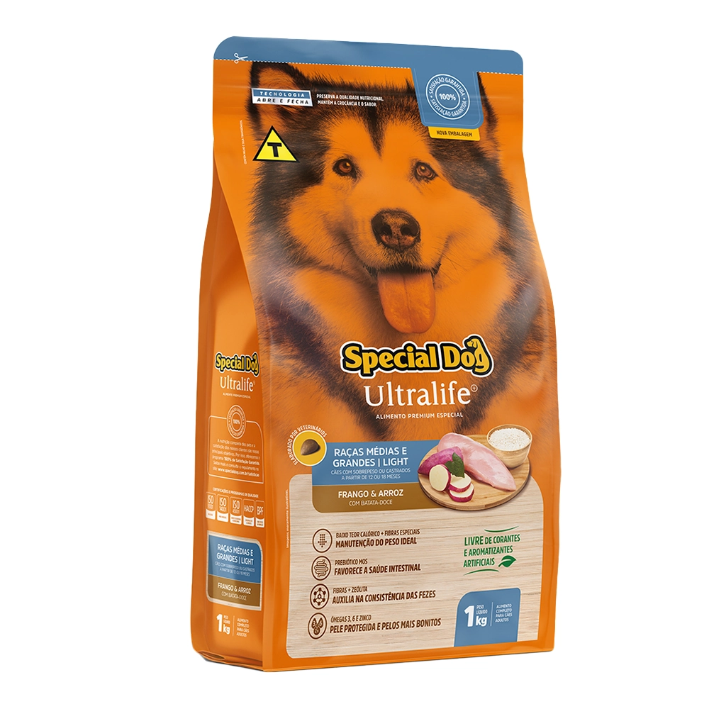 Racao Special Dog 1kg Light