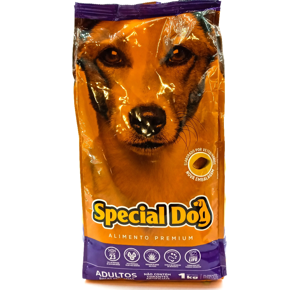 Alimento Para Cães Adultos Raças Pequenas Special Dog Pacote 1kg