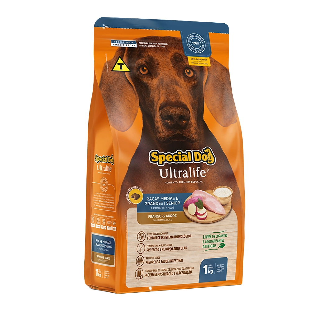 Racao Special Dog 1kg Senior