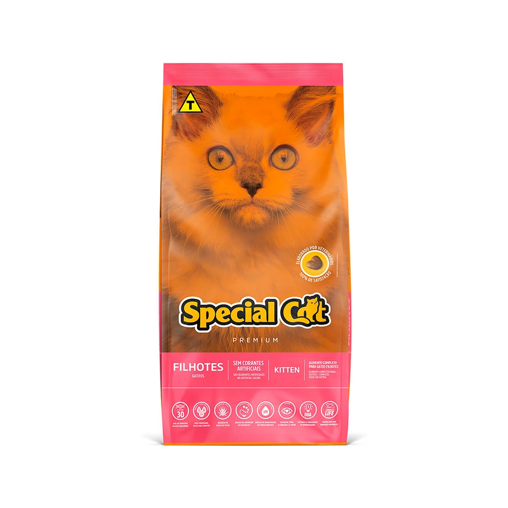 Alimento Para Gatos Filhotes Special Cat Pacote 1kg