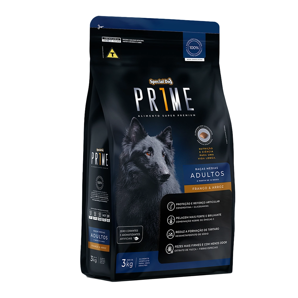 Racao Special Dog Prime Adulto 3kg
