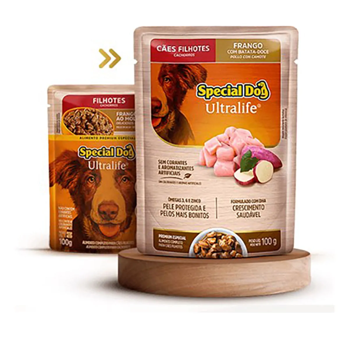 Sachê Special Dog Cães Filhotes Frango 100g
