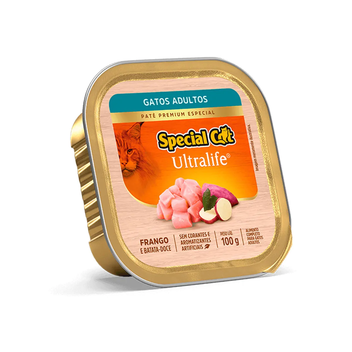 Al.gatos Pate Special Cat 100gr Ad.frang