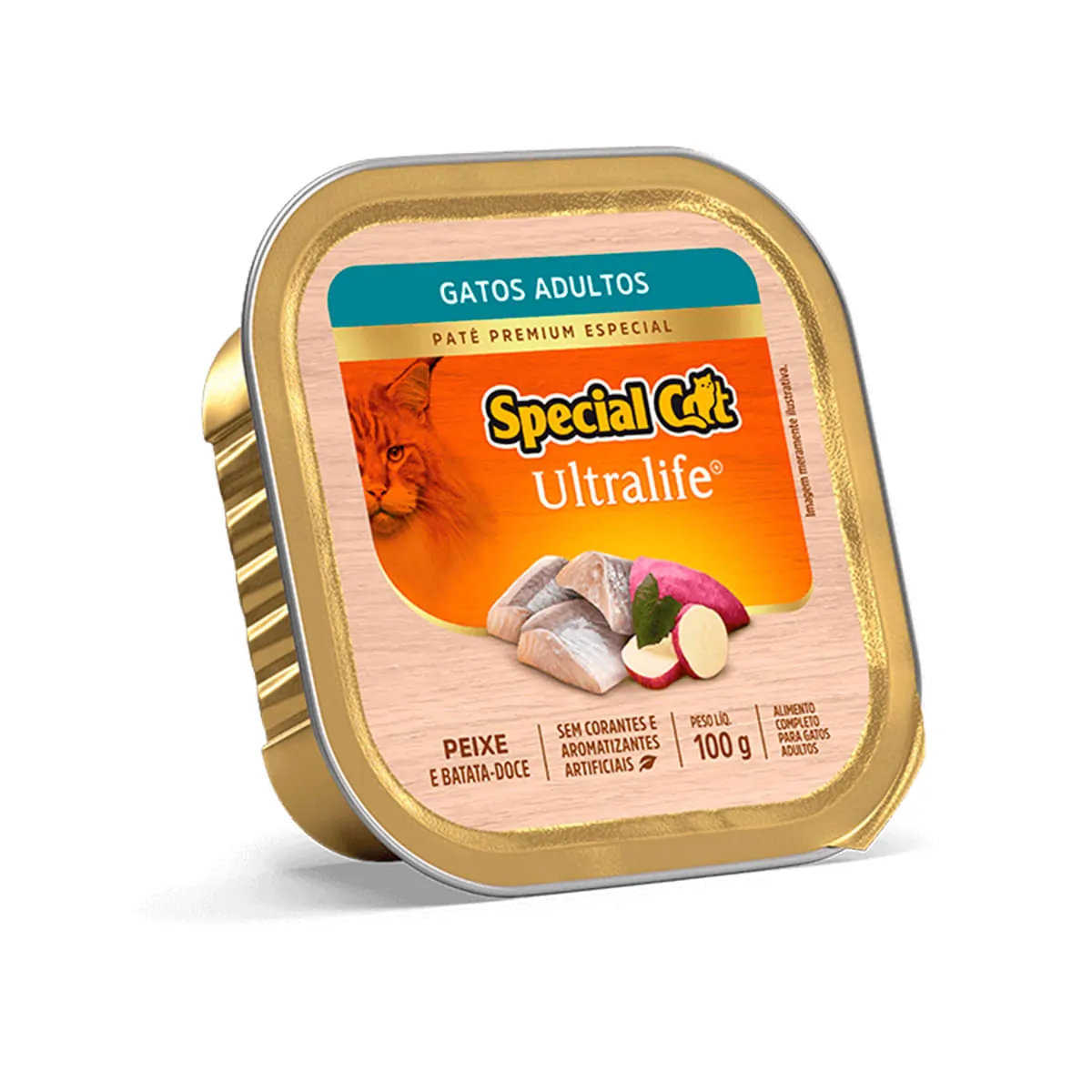 10 Al.gatos Pate Special Cat 100gr Ad.peixe
