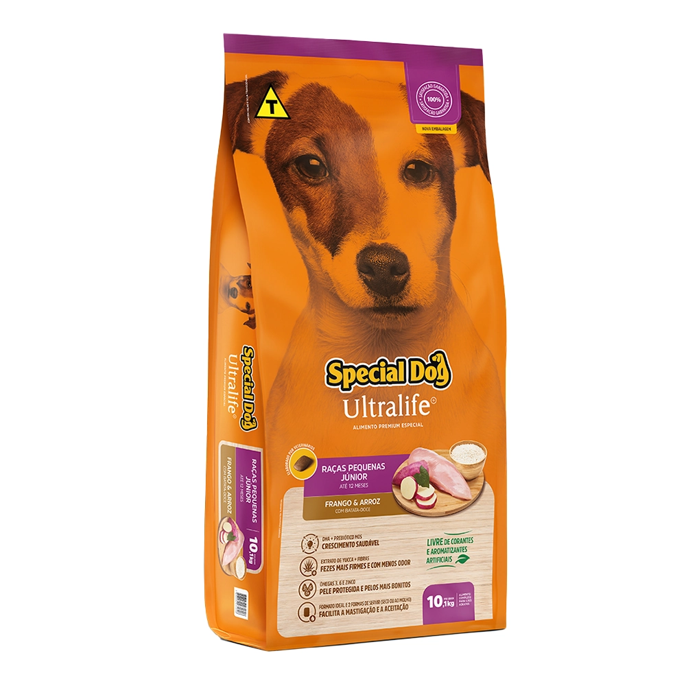 Ração Ultralife Raças Pequenas Junior Special Dog 10kg