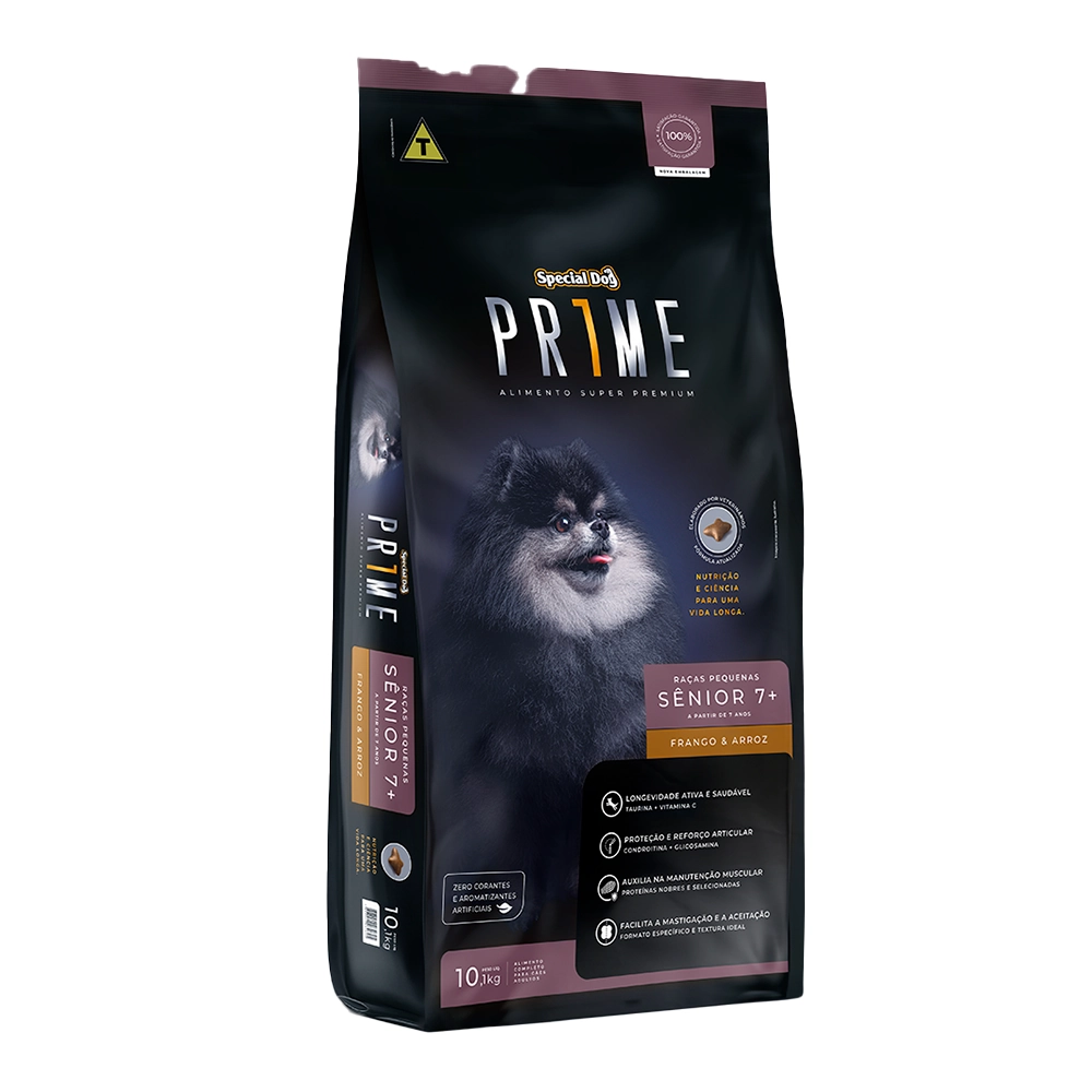 Ração Para Cães De Raças Pequenas Sênior Special Dog Prime 10,1kg