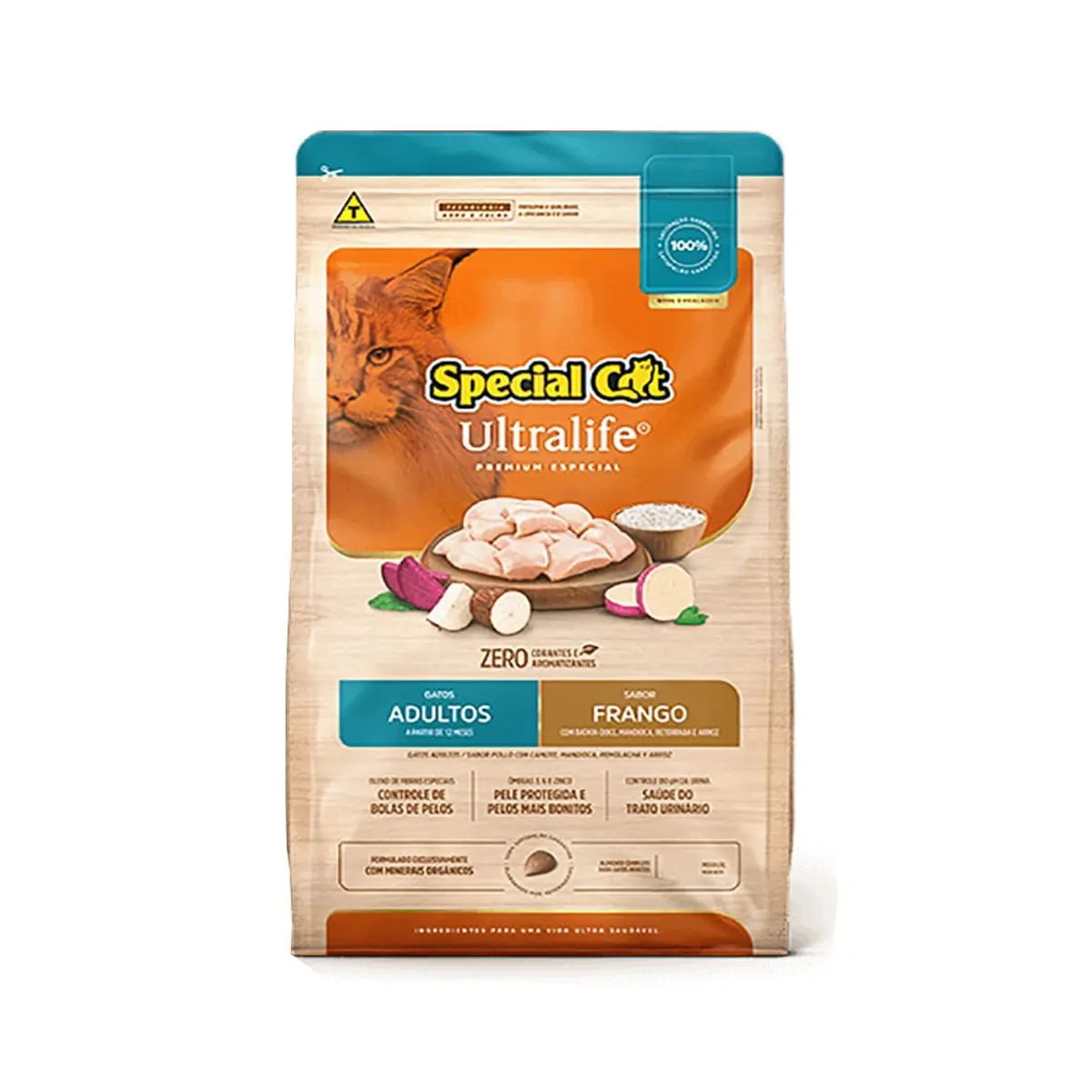 Ração Seca Special Cat Ultralife Adultos Frango Para Gatos 20 Kg