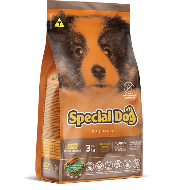 Special Dog Júnior Vegetais Pró 15kg