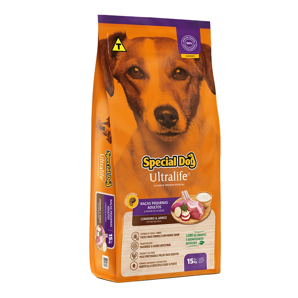 Special Dog Ultralife Ad Rac. Pq Cordeiro 15kg
