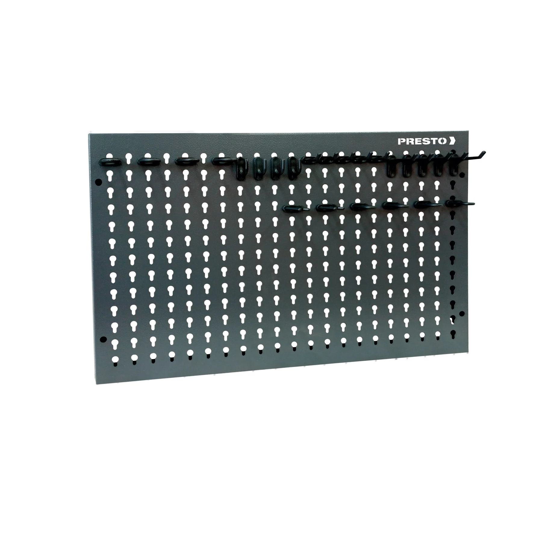 Painel para Ferramentas 57,5x37,5cm com 24 Ganchos Presto
