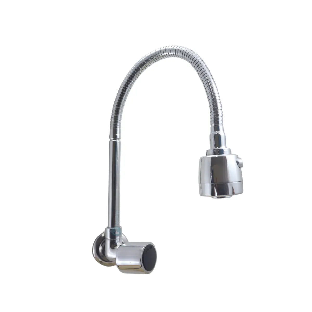 Torneira Gourmet Metal Inox Flexível Pia Cozinha Parede Luxo C39 1/4v