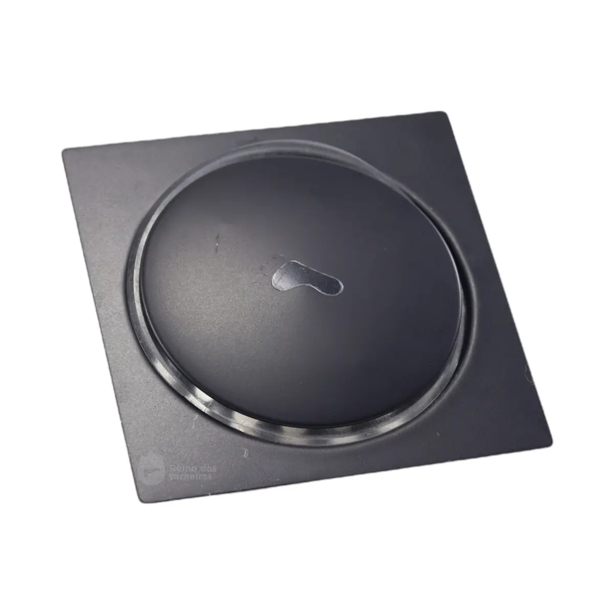 Ralo Click Inteligente Pop Up - Preto 10x10 Quadrado