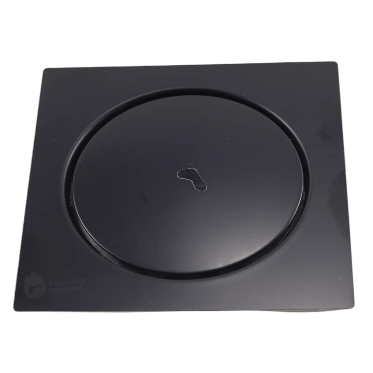 Ralo Click Inteligente Pop Up - Preto 15x15 Quadrado