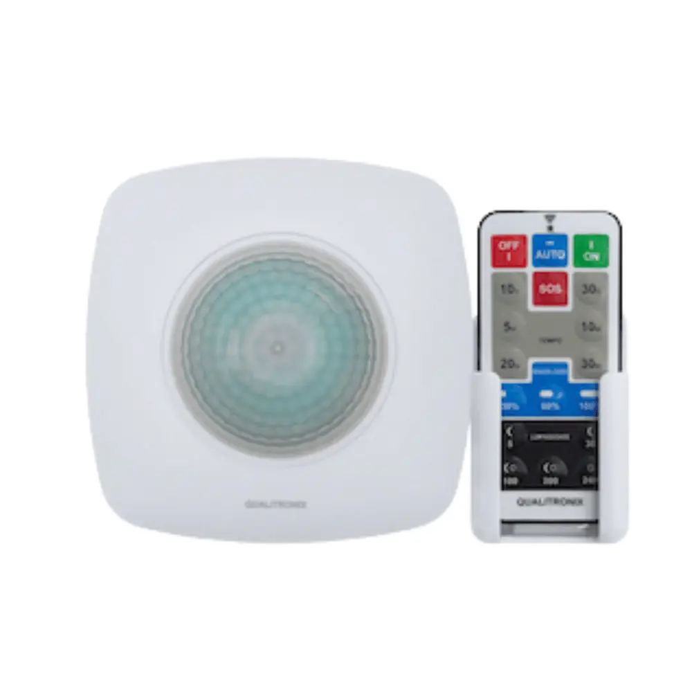 Sensor De Presença Teto Iris Sobrepor Qsi2 Qualitronix