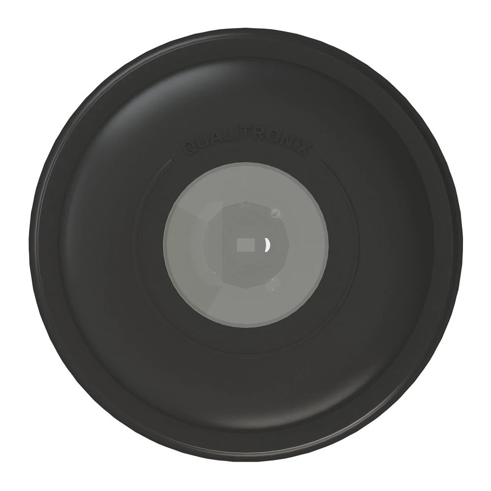 Sensor De Presenca P/ Teto 360º Com Fotocelula Preto - Qualitronix