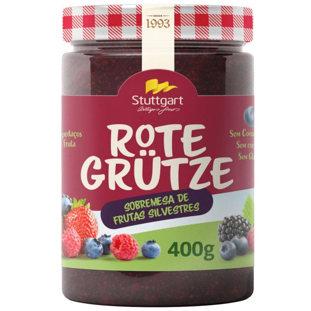 Doce Frutas Silvestres Stuttgart 400g