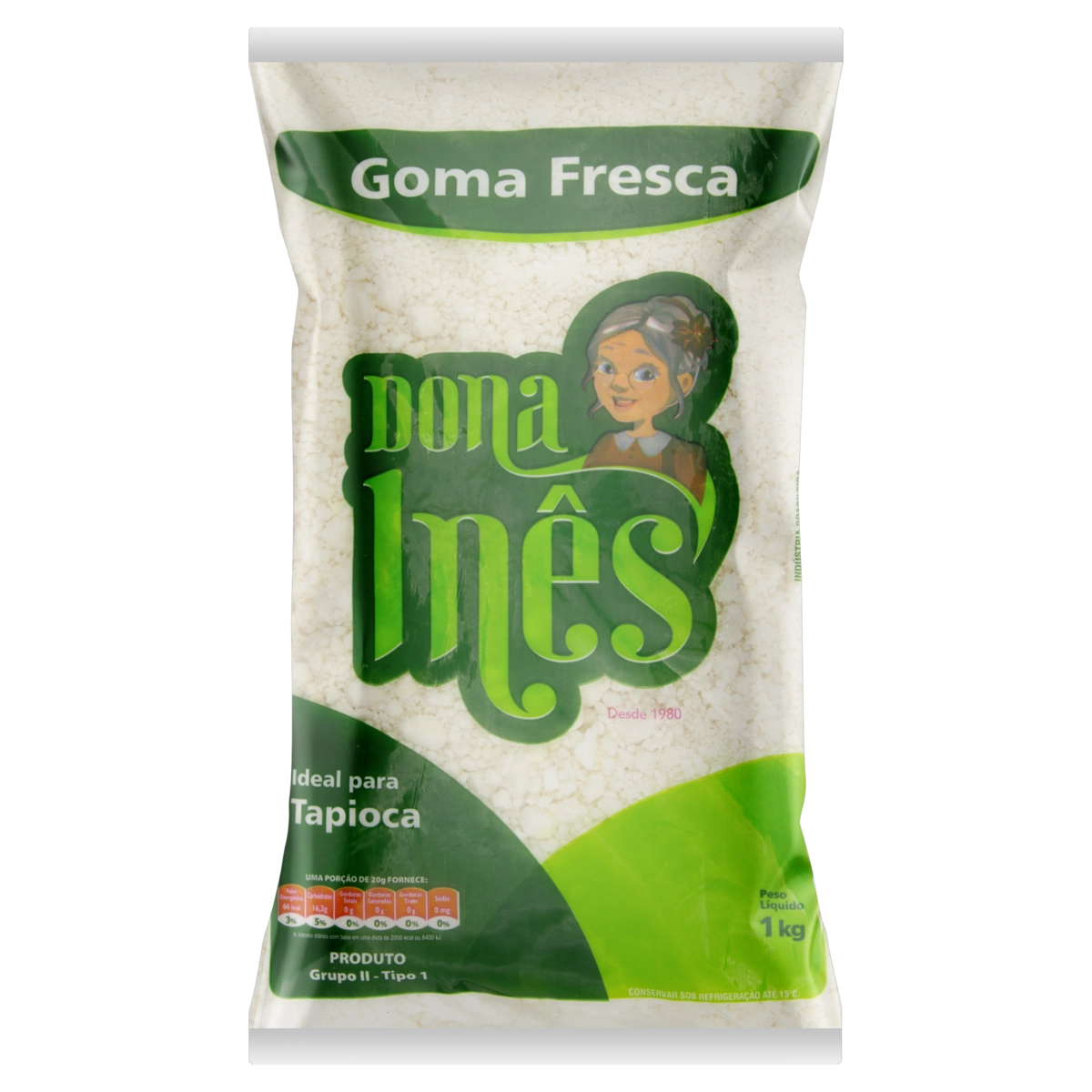 Tapioca Dona Inês Pacote 1kg
