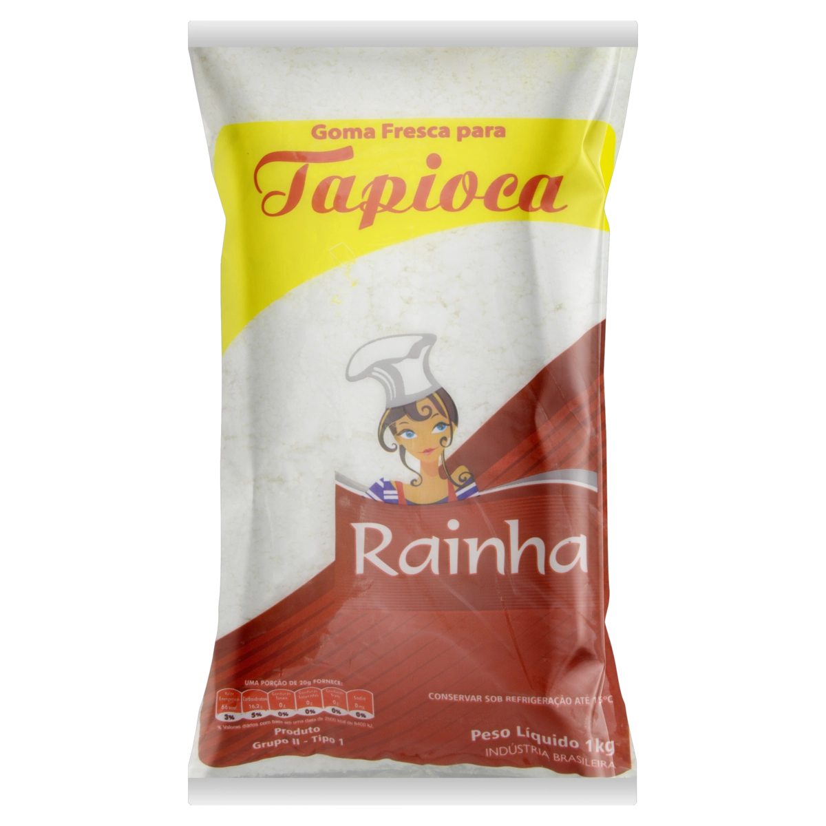 Tapioca Rainha Pacote 1kg