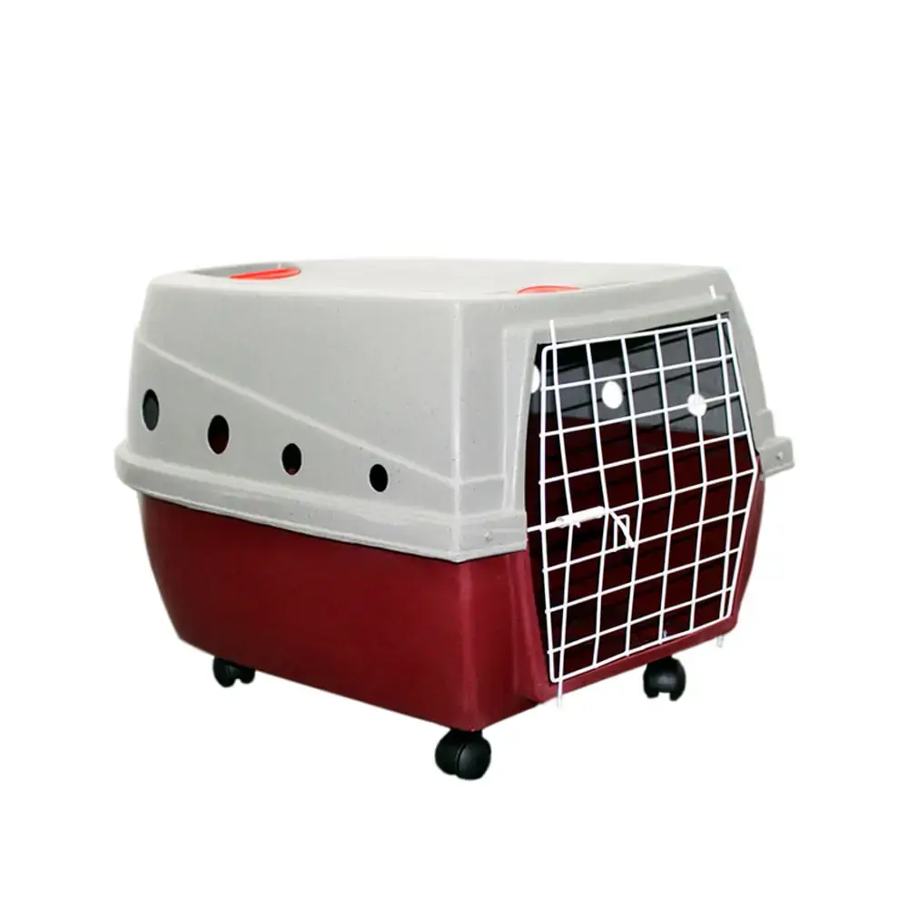 Caixa De Transporte Vermelho Dog Lar Nâ 3