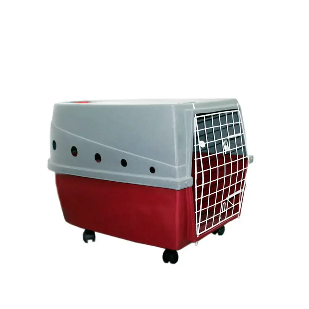 Caixa de Transporte Dog Lar Vermelha Nº4