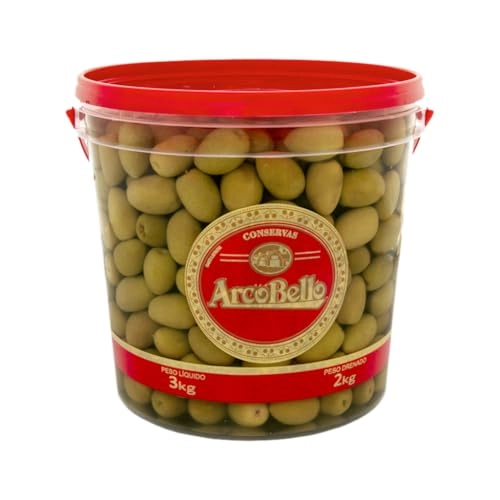 Azeitona Verde Arcobello 2kg Miuda