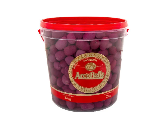 Azeitona Arcobello Preta Azappa 2kg
