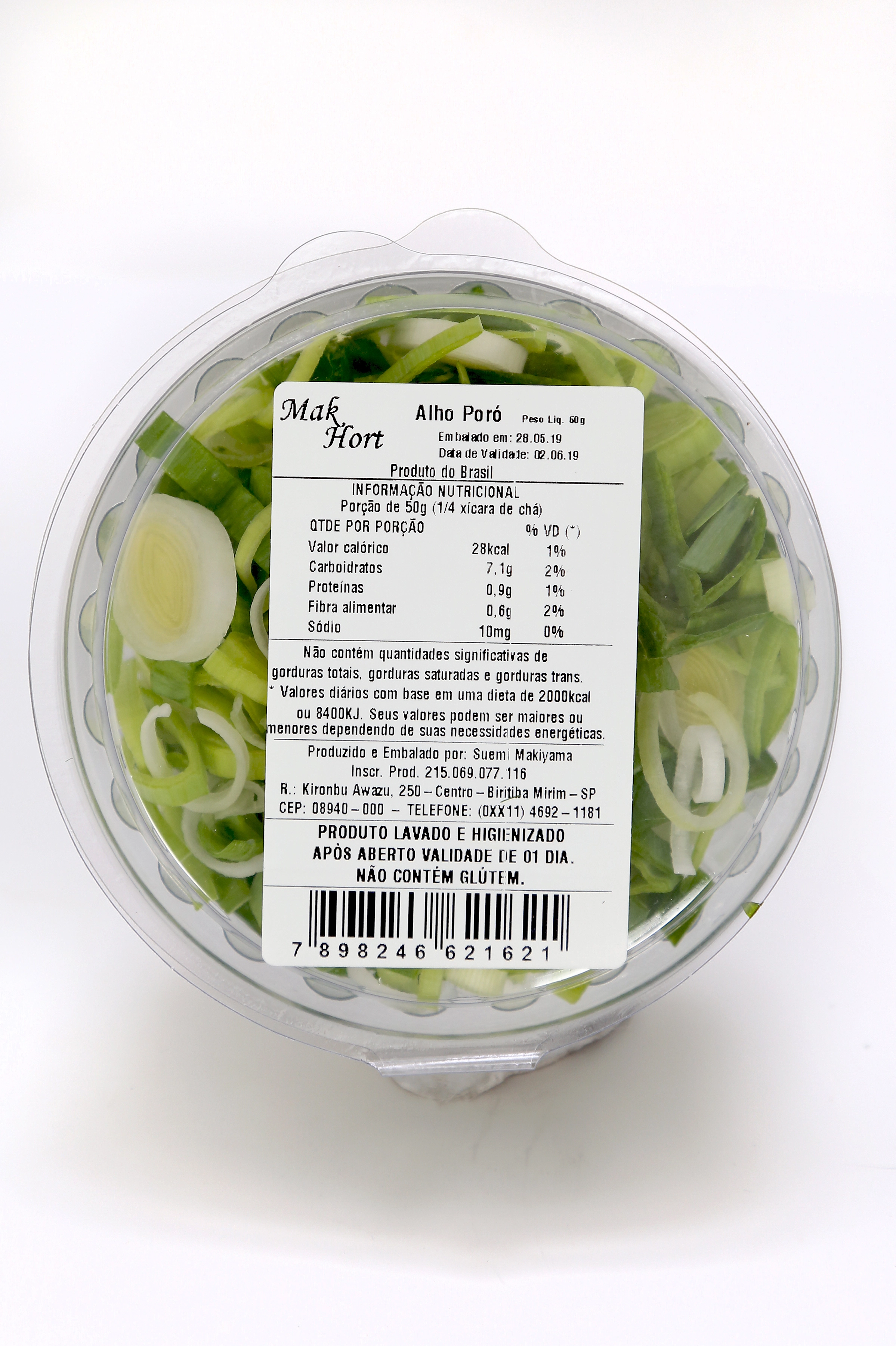 Alho Poro Pote 50g Hort Maxi