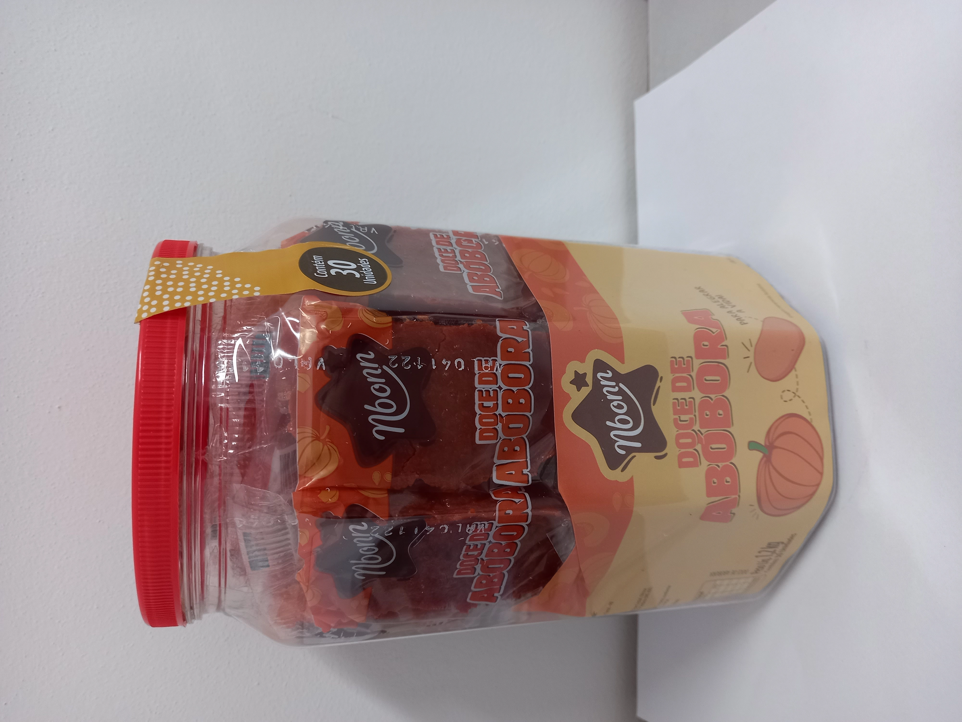 Doce Nbom Abobora 1,3kg C/20