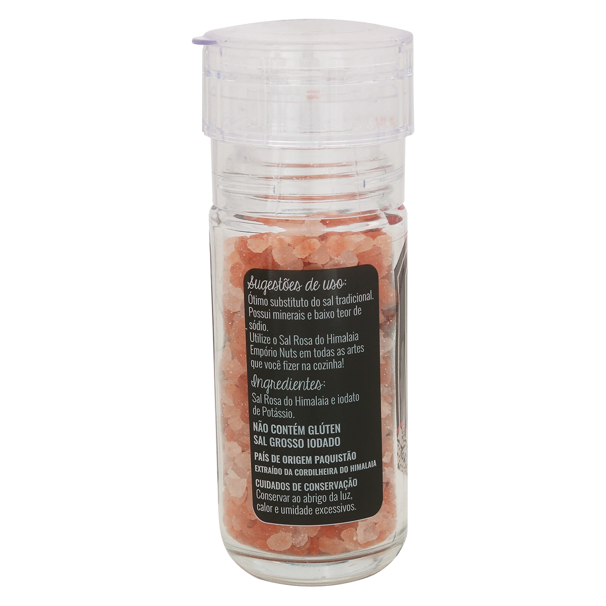 Sal Rosa Do Himalaia Grosso 100gr Com Moedor