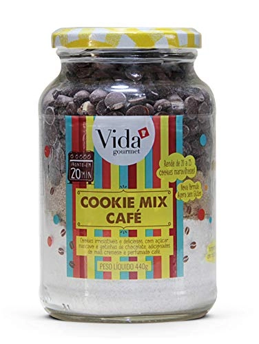 Mist.cookie Vida Gourmet C/confeitos Cafe 605g