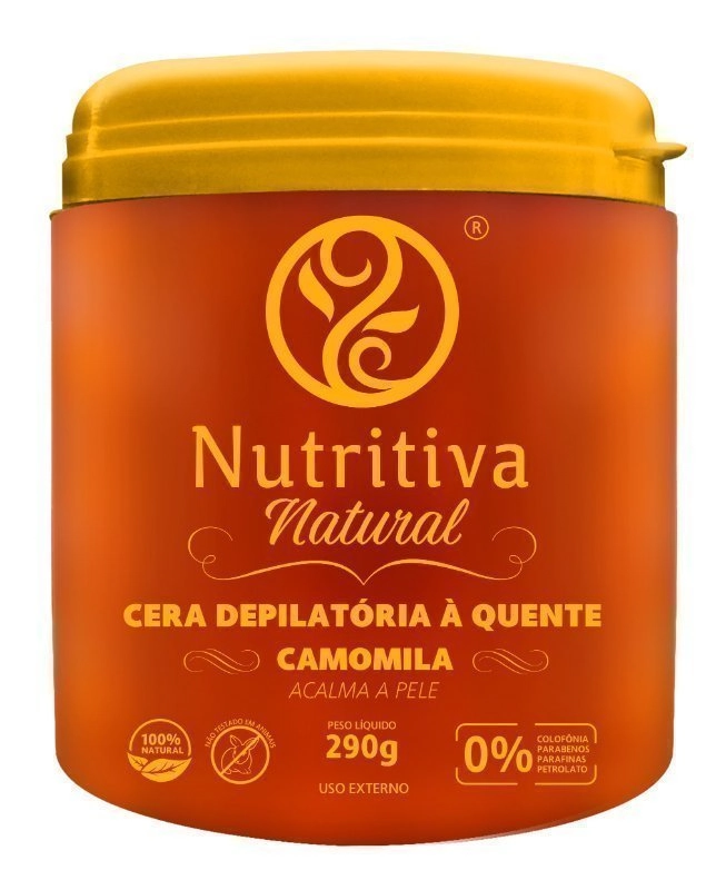 Cera Depilatoria Quente 290g Camomila Nutritiva